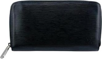 Louis Vuitton Pre-owned Wallets, male, Black, Size: ONE SIZE Pre-owned Long Wallet (Bi-fold)