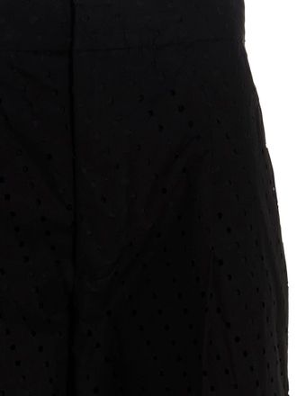 Nude Cotton Casual Womens Pants