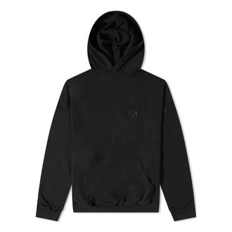 Balenciaga Back Logo Popover Hoodie Black 674986TLV971069