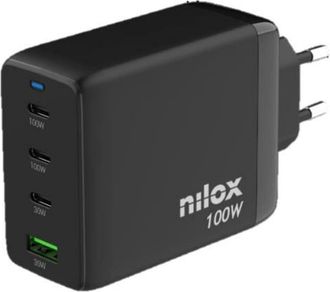 Nilox Caricabatterie Da Parete Nilox Nero