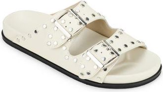 Yosi Samra Maya Slide Sandal in Cream at Nordstrom, Size 10