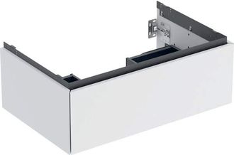 Keramag Keramag - Geberit One Mueble Bajo Lavabo, 1 Caj&oacute;n, 74x26,6x47cm