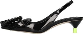 Msgm Msgm, Schoenen, Dames, Zwart, 36 EU, Leer, With Heel