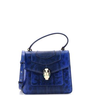 Bulgari Serpenti Forever Top Handle Bag Karung Small