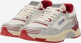 Autry Mens Hyperway Sneakers Red Trainers