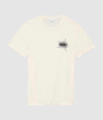 Isabel Marant Tee-shirt Homme Honore Écru