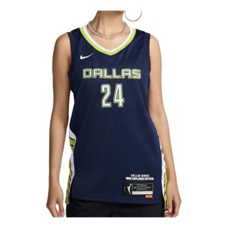Nike Dallas Wings Explorer Edition Dri-FIT WNBA Victory Jersey College Navy DC9569-419