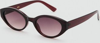 Mango Occhiali da sole montatura acetato marrone - Donna - Taglia unica - MANGO