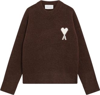 Ami Hombre, Jerseys, Marr&oacute;n, Talla: XS