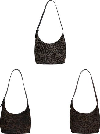 Generic Kexpery Leopard Print Crossbody Bag Convertible Spacious Messenger Bag for Women Fashion Travel Shopping and Daily