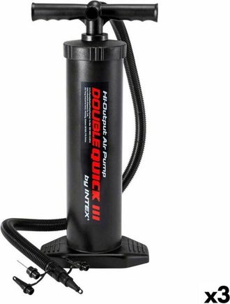 Intex Double Quick Iii Bomba De Aire El&eacute;ctrica, Adultos Unisex, Multicolor,negro, Est&aacute;ndar