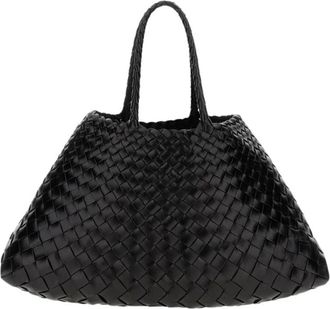 Dragon Diffusion Small Santa Croce Bag - Dames - Shoppers - Zwart - ONE Size - Leer - Tassen