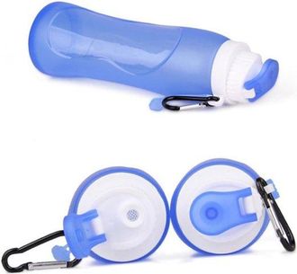 OEM Botella De Agua Plegable: Hervidor De Agua De Silicona Para Viajes, Acampadas, Senderismo Y Deportes