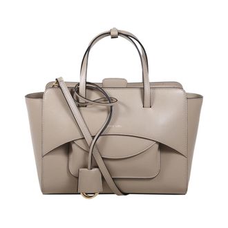 Hidesins Tote Bags, female, Beige, Size: ONE SIZE Flap M Bag