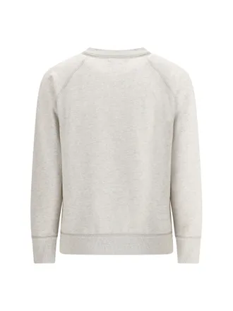 Isabel Marant Womens Cotton Sweatshirt Ecru Sweatshirts Sweater