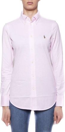 Polo Ralph Lauren Long Sleeve Logo Embroidered Oxford Shirt, Size Large
