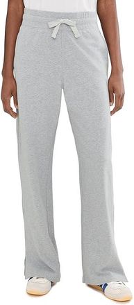 Pact Cloudknit Wide Leg Pants Womens Clothing Heather Grey : MD, Cotton/Elastane