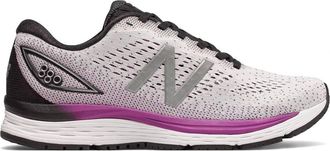 New Balance Womens 880 V9 Running Shoes In White/purple