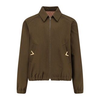 Valentino Military Light Jacket - male - Valentino - Light Jackets - Green - XL - Jackets