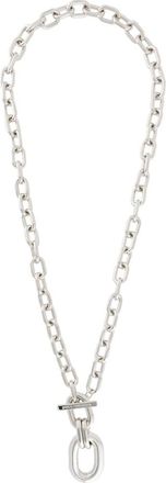 Paco Rabanne XL Link Ketting met Hanger - Dames - Kettingen - Grijs - ONE Size - Accessoires