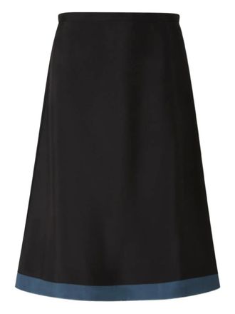 Marni fabric hem midi skirt - Black