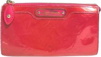 Louis Vuitton Pre-owned Vintage Pouch - Dames - Vintage Clutch - Roze - ONE Size - Leer - Vintage
