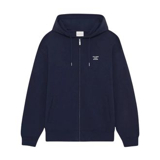 Dr&ocirc;le de Monsieur Zip-throughs - Dames - Vesten met rits - Blauw - S - Hoodies & sweatvesten