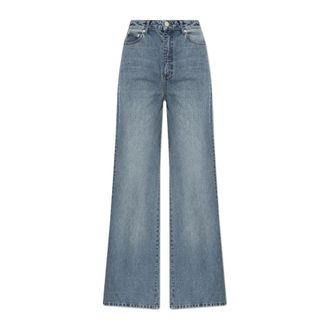 Officine G&eacute;n&eacute;rale Wide Jeans, female, Blue, Size: W29 Romy Jeans