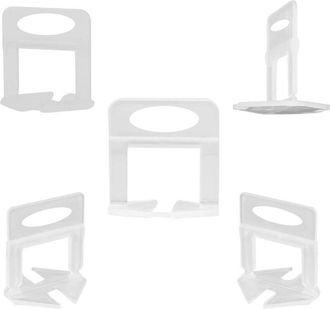 OEM Sistema De Nivelaci&oacute;n De Baldosas, 300 Clips Espaciadores De 1 Mm Para Herramientas De Suelo Y Baldosas
