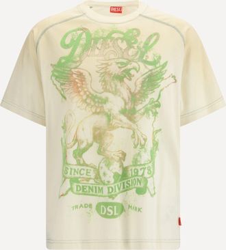Diesel T-Griffo T-shirt in organic cotton jersey Male L