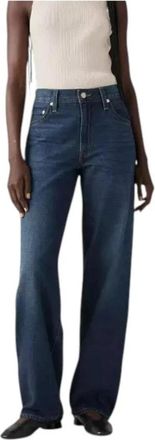 Levi's Baggy Jeans - Dames - Regular Fit Jeans - Blauw - W25 L32 - Katoen - Jeans