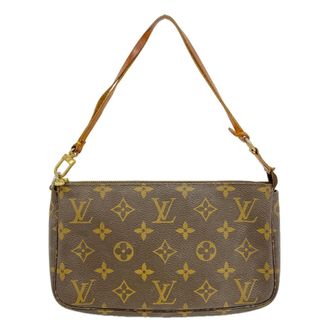 Louis Vuitton Brown Pouch (Pre-Owned)
