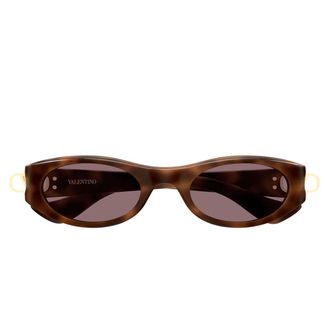 Valentino Sunglasses Vg0015 S 003 Brown/Red Women