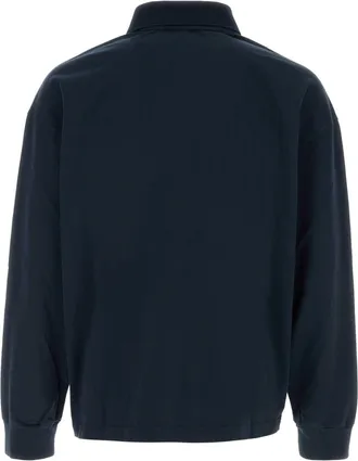 A.P.C. Mens Alexis Polo Shirt Navy Cotton