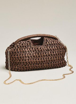 Urban Expression Lani Raffia Clutch