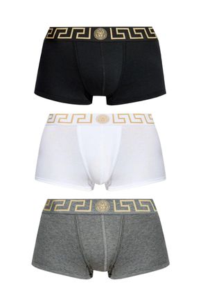 Versace 3 PACK GRECCA BOXERS Size: 6, colour: VARIOUS