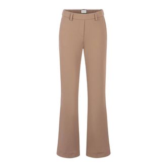 Seductive Dames, Broeken, Beige, Maat: S