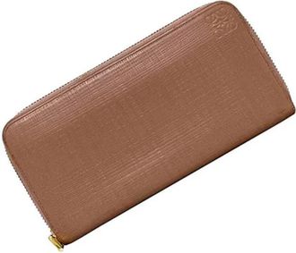 Loewe Pre-owned Wallets, female, Pink, Size: ONE SIZE Pre-owned Linen Wallet