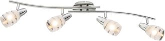 Globo Lighting Foco - Roy - Cromo - Metal - Foco De Superficie - E14 - - Globo