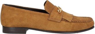Celine Brown Calfskin Slip-On Mens Loafers