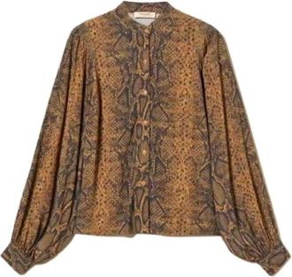Twinset Mujer, Blusas y Camisas, Marr&oacute;n, Talla: L