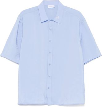 Family Fir$t Milano Camicia in cupro - Blu