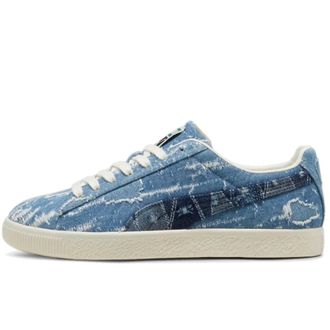 Puma Clyde Denim Teal White 399655-01