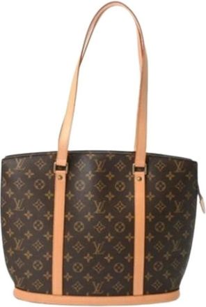 Louis Vuitton Pre-owned Tote Bags, female, Brown, Size: ONE SIZE Pre-owned Monogram Tote Bag