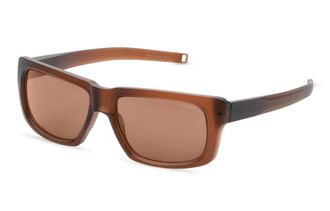 Dita Eyewear LANCIER Polarized Brown Rectangular Unisex Sunglasses LSA-715 01 58