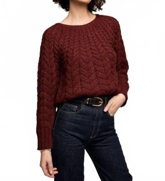 Gentle Fawn Lorenzo Sweater In Mahogany