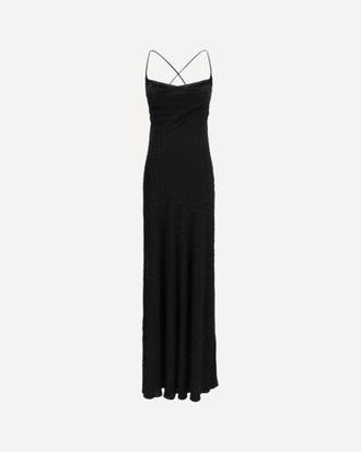 Pinko Long strass Slipdress Female 44