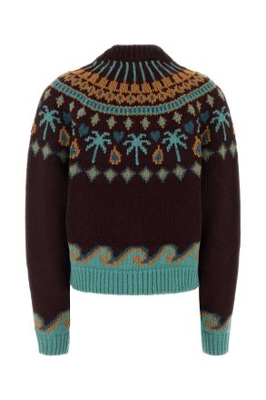 Alanui Winter Sweater - Burgundy