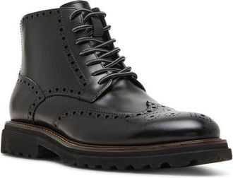 Steve Madden Kierson Lace-Up Boot in Black at Nordstrom, Size 10.5