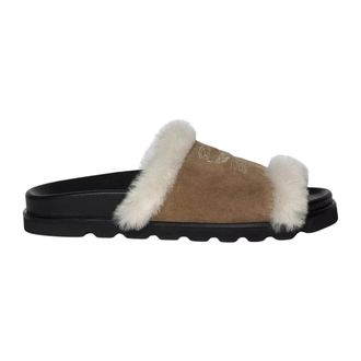 Zadig&Voltaire Teddy Bare Shearling Mules - Dames - Schoenen - Veelkleurig - Maat: 38 EU Leer